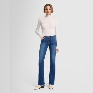 7 for All Mankind Low Rise Bootcut Jeans